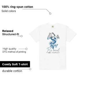 Be Real Shirt to Match Air Jordan 3 OG True Blue - 2026 features - material, print quality, and sizing details