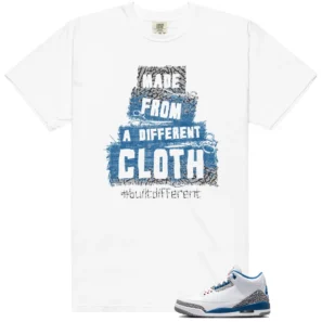 Built Different Shirt to Match Air Jordan 3 OG True Blue - 2026 - LitGoat