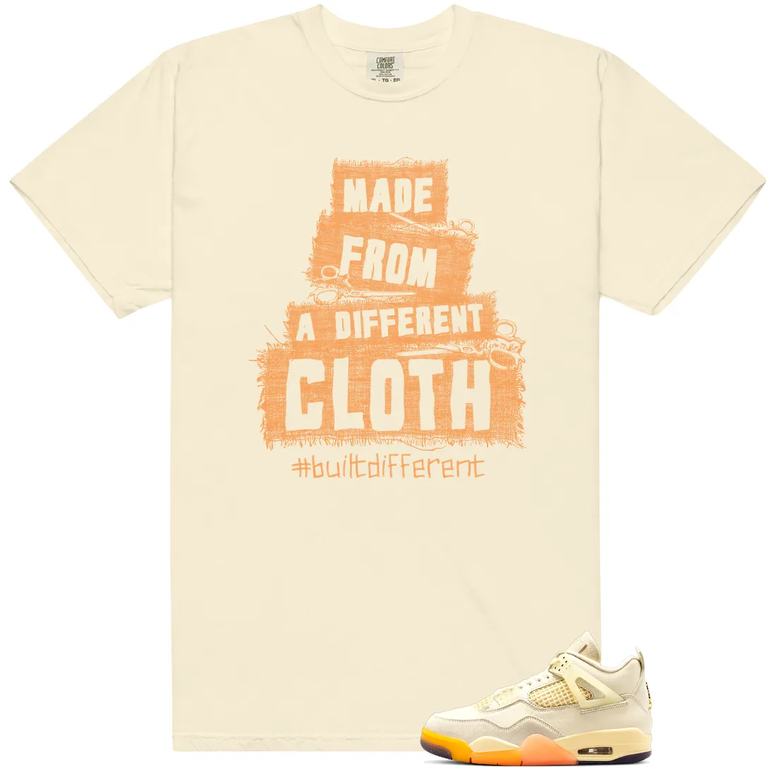 Built Different Shirt to Match Air Jordan 4 Retro Birds Of Paradise - LitGoat