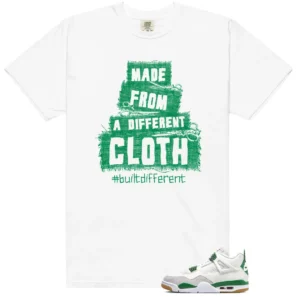 Built Different Shirt to Match Jordan 4 Pine Green - LitGoat