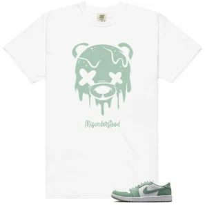 Drippy Bear Shirt to Match Air Jordan 1 Low G Steam - LitGoat