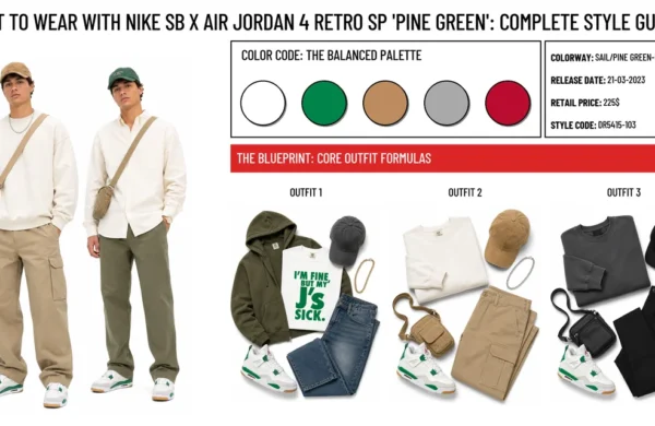 What to Wear With Nike SB x Air Jordan 4 Retro SP 'Pine Green'