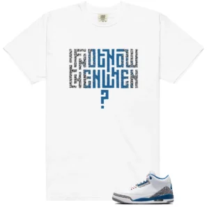 Motivational Shirt to Match Air Jordan 3 OG True Blue - 2026 - LitGoat