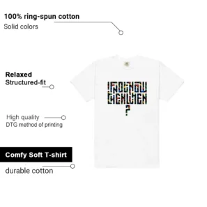 Motivational Shirt to Match Air Jordan 7 Retro Miro features - material, print quality, and sizing details