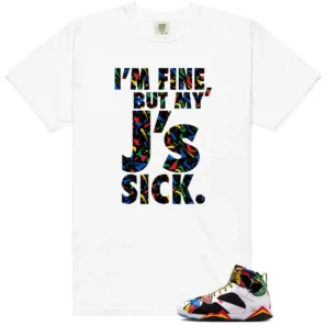 Sick J's Shirt to Match Air Jordan 7 Retro Miro - LitGoat