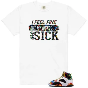 Sick Kicks Shirt to Match Air Jordan 7 Retro Miro - LitGoat